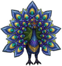 Kraliyet Mavisi Parlak Tavuskuşu Oyun İçi.png